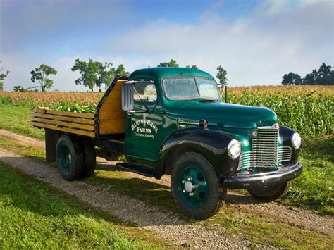 The Barton Farm Truck Heads To Market Full Of Freshly Picked Sweetcorn