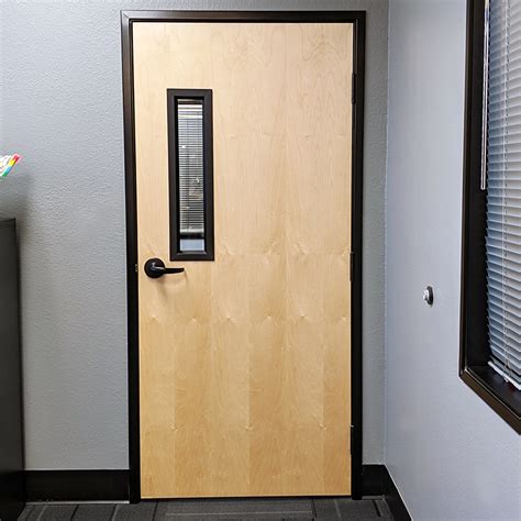 Commercial Wood Doors With Glass Lite Kits