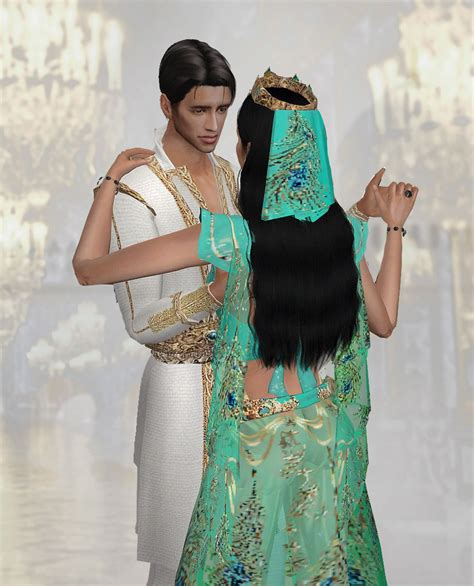 Hoanglaps Sims — Aladdin Costume ————————— Ea Recolormesh Edit