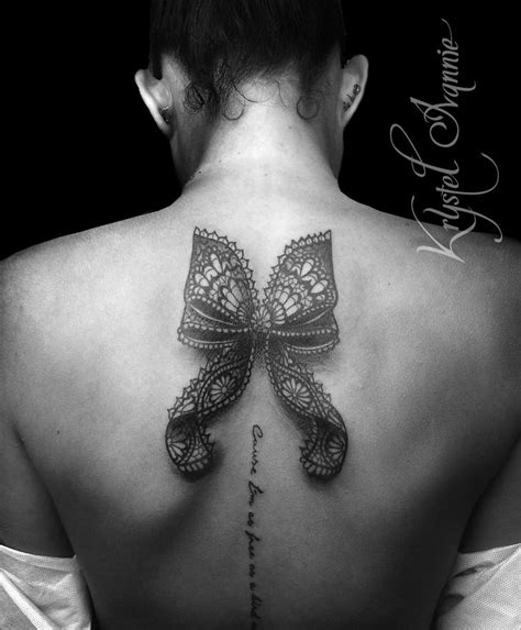 Bow Lace Ribbon Tattoos Tattoos Flower Tattoo