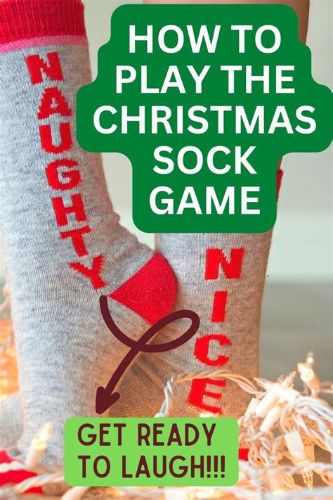 Christmas Socks T Fun Christmas Party Games Xmas Games Christmas
