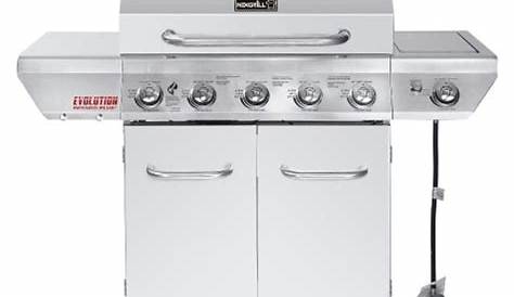 Nexgrill Evolution 5-Burner Propane Gas Grill in Stainless Steel with