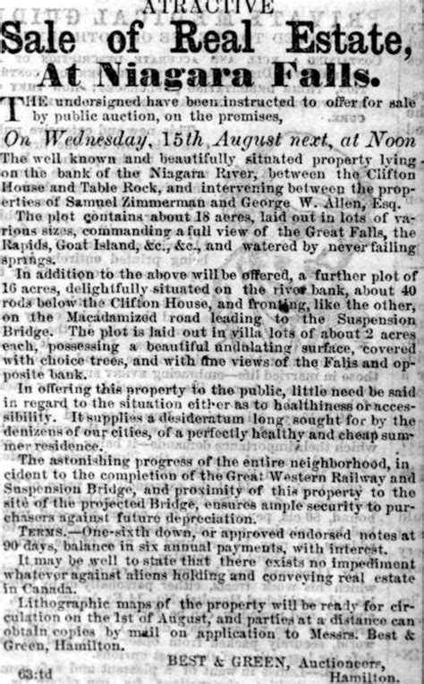 Learn about queen victoria through historical newspapers from our archives. Newspaper article advertising sale of the lands that ...