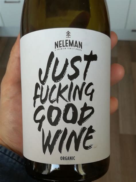 Neleman Just Fucking Good Wine Vinica 無料のワインアプリ