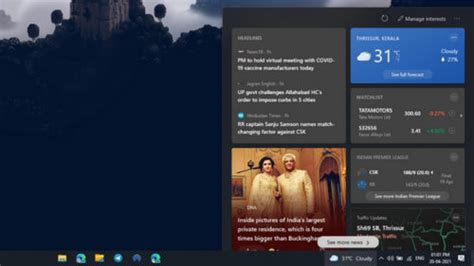 How To Disable News And Interests Widget On Windows 10 Beebom