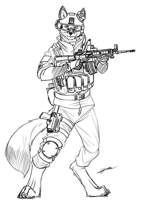 Fox Trooper By Gasmaskfox On Deviantart