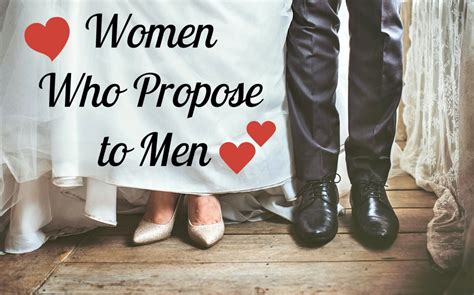 women who propose to men pairedlife