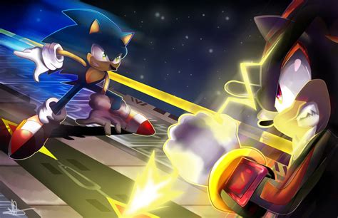 Sonic Vs Shadow Sonic Generations Shadow The Hedgehog