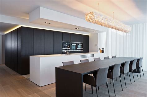 A Belgian Home With An Elegant Entertaining Space Featuring Siematic