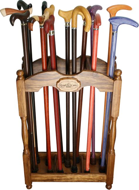 Square Cane Stand Zebrano Wood Walking Canes Walking Sticks And