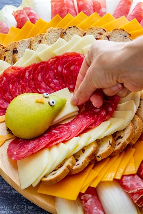 Thanksgiving Turkey Cheese Board Recipe Happy Foods Tube