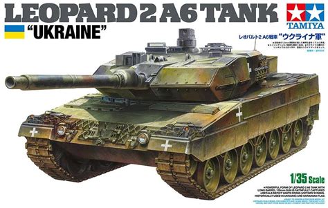 Tamiya Models Tamiya Leopard A Tank Ukraine Model Kits