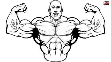 How To Draw Muscles Step By Step Easy For Beginnerskids Simple