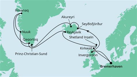 Kreuzfahrt Shetland Inseln AIDA Hafen Shetland Inseln