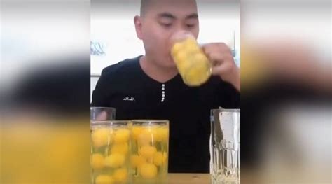 Watch Man Gulping Down 50 Raw Eggs In 15 Seconds Is The Most Gross Thing You Will Watch Today
