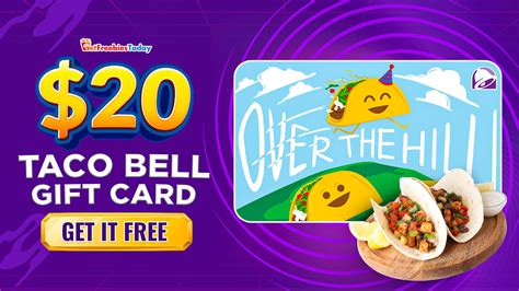 Free 20 Taco Bell T Card