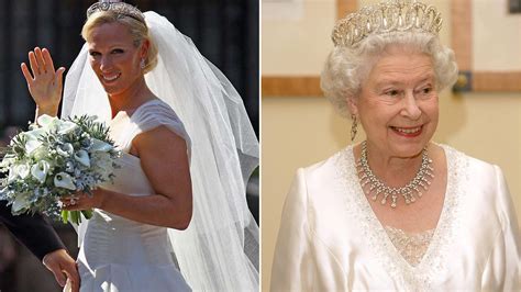Zara Tindalls Secret Wedding Connection To The Queen Revealed Hello
