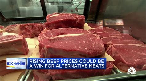 Rising Beef Prices Could Be A Win For Alternative Meats