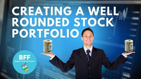 How To Create A Balanced Stock Portfolio Youtube