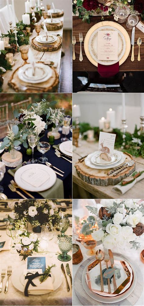 The table setting for your wedding is often the most elaborate and impressive one you'll ever create. Winter Wedding Décor Ideas That Will Take Your Breath Away
