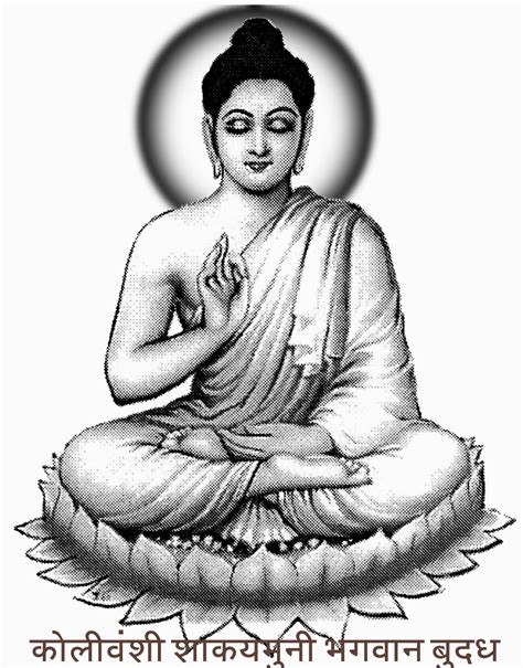 Gautam Buddha Sketch At Explore Collection Of