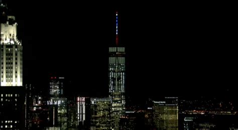 Cnbc On Twitter One World Trade Center In Nyc Lights Up In Blue