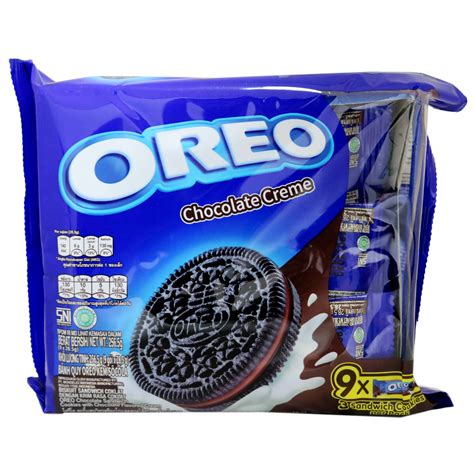 oreo chocolate cream biscuits 9 x 28 5g online at best price cream filled biscuit lulu malaysia