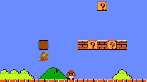 Minecraft Player Remakes Super Mario Bros World 1 1