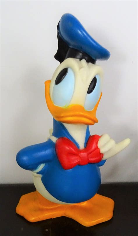 Walt Disney Donald Duck Big Plastic Duck Figurine Kids Home Etsy