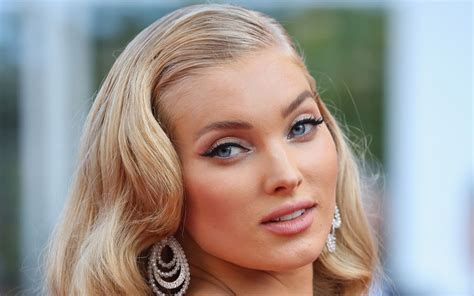 Download Wallpapers Elsa Hosk Victorias Secret Top Models Portrait