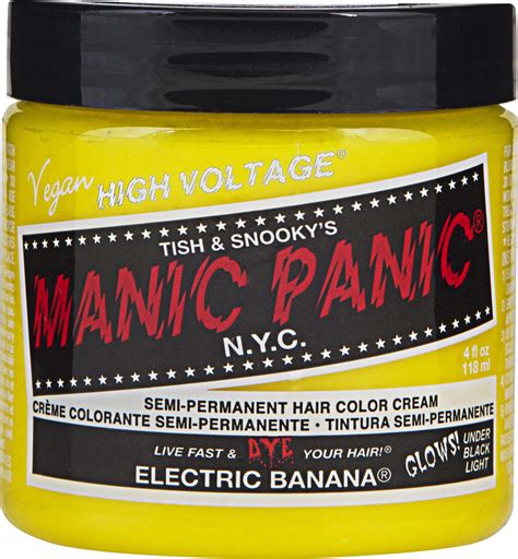 Manic Panic Semi Permanent Color Cream Electric Banana Buy Online In