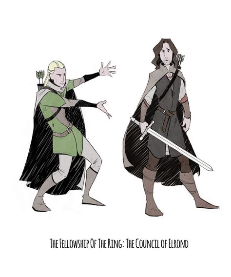 Totally How It Happened Thranduil Legolas Aragorn Frodo Gandalf