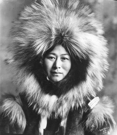 Inuit Woman Nowadluk In Fur Parka Image No Nd 1 132 Tit Flickr