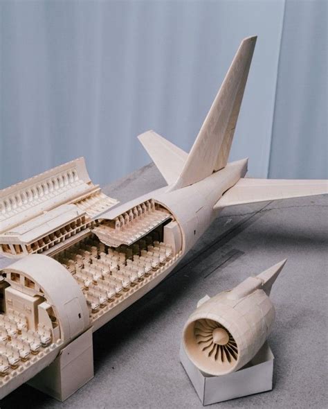 Papercraft Boeing 777 Papercraft Among Us