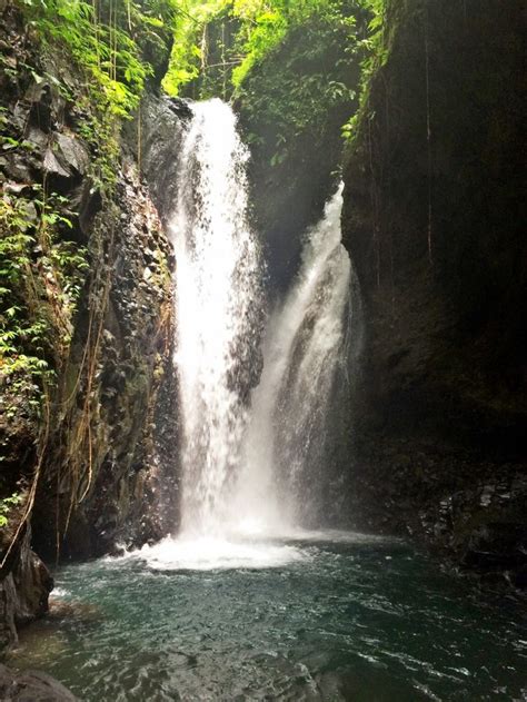 Gitgit Waterfall Sukasada Indonesia Twin Gitgit Waterfall Is A Well