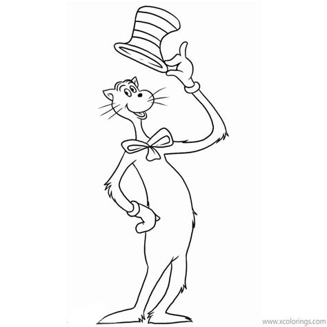 Dr Seuss Cat In The Hat Coloring Pages Cat Meme Stock Pictures And Photos