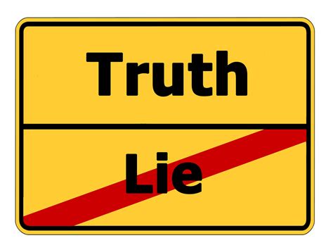 진실 거짓말 거리 표지판 Pixabay의 무료 이미지
