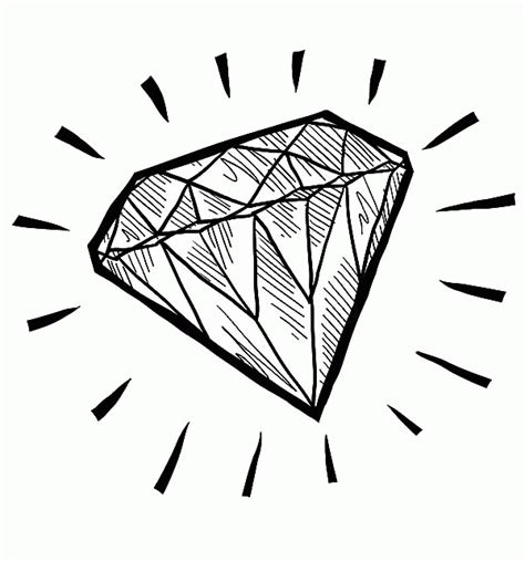 Diamond Coloring Page Shape Coloring Pages Shape Work Vrogue Co