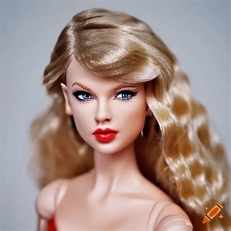 A Stunning Portrait Of Taylor Swift As A Graceful Barbie Doll On Craiyon