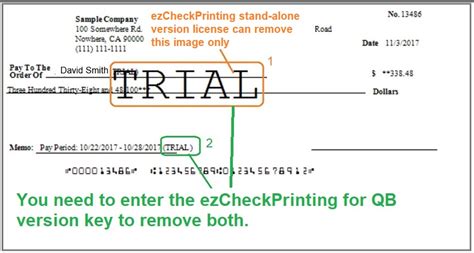 How To Enter The License For Ezcheckprinting For Quickbooks Version