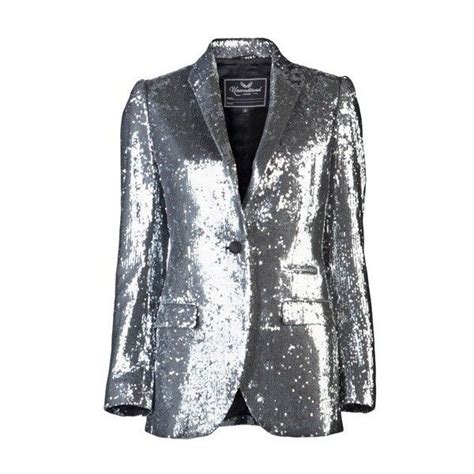 Sparkle And Shine Sequin Blazer Liked On Polyvore Featuring Outerwear