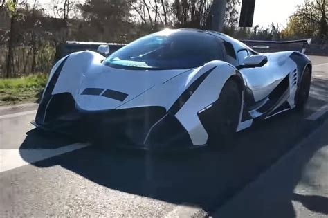 5000 Horsepower Devel Sixteen Supercar Seen On Public Roads Carbuzz