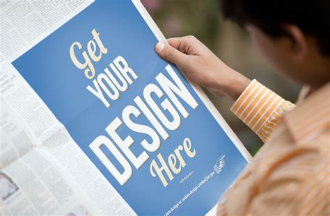 Newspaper Ad Mock Up Your Own Design Or Custom Designed For You