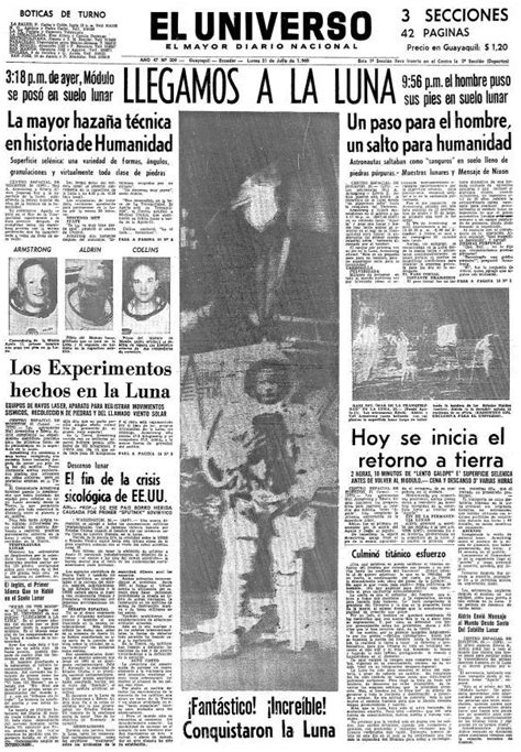 La Nación 15 De Julio De 1969