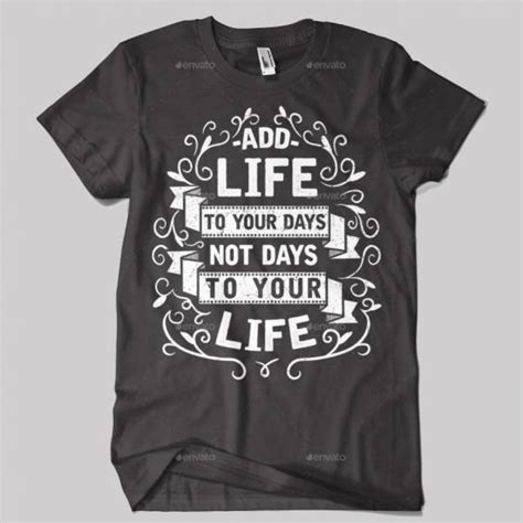Typography T Shirt Design Template
