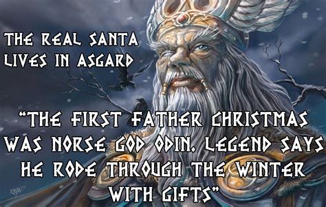 Santa Claus Origins Vikings Norman Descendants Norse Myth Norse