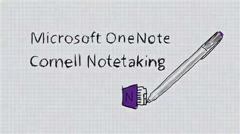 microsoft onenote cornell note   students youtube
