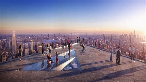 The Edge Sensational Outdoor Skydeck Opens In New York World Today News
