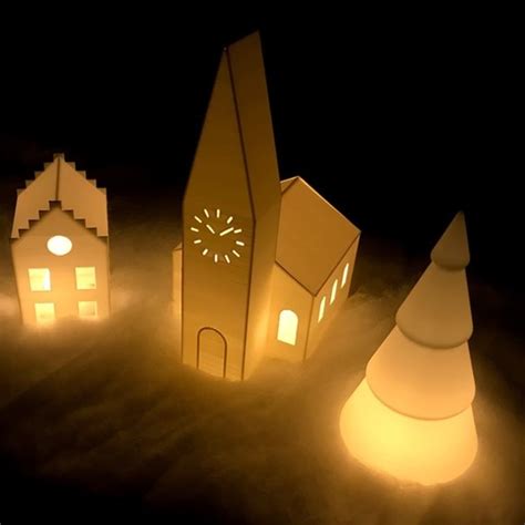 Download Free 3d Printer Model Christmas Village ・ Cults