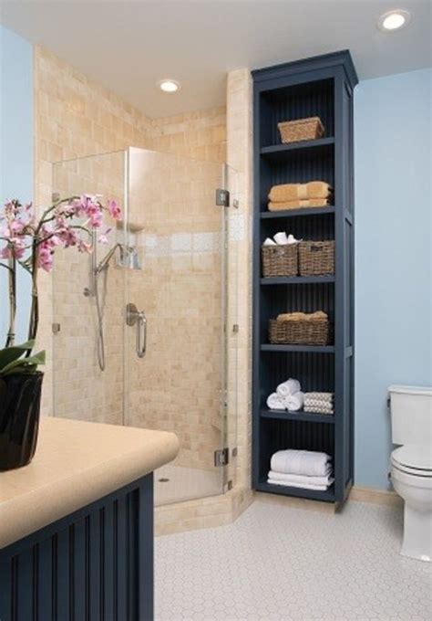 See more ideas about bathroom shelves, shelves, diy built in shelves. Bathroom Linen Cabinets: #Linen (Linen Storage Ideas ...